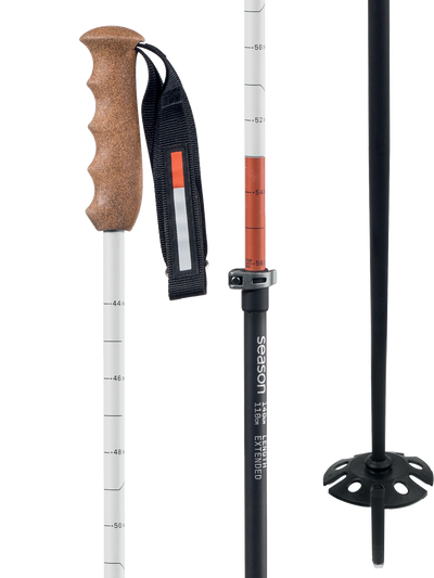 adjustable ski pole